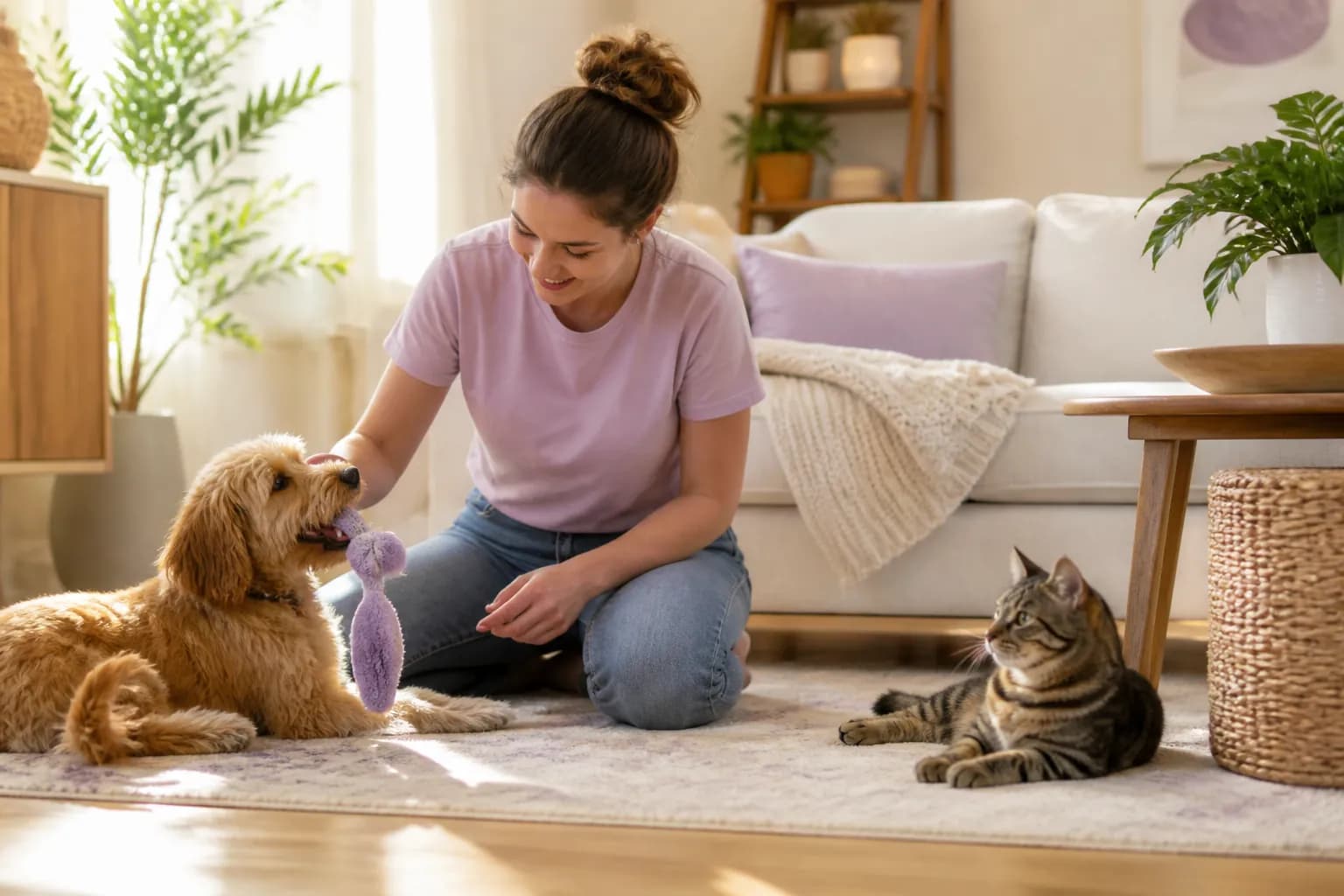Lifestyle photography for Pet Sitting